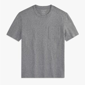 Mack Weldon relaxed heavy weight L/S Men's Gray heather T-Shirt